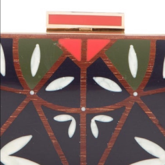 TORY BURCH Resin Inlay Minaudière $599 - Picture 3 of 5